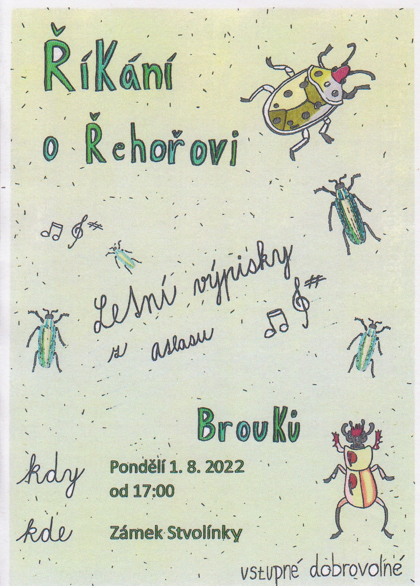 Pozvánka na vystoupení potulných komediantů