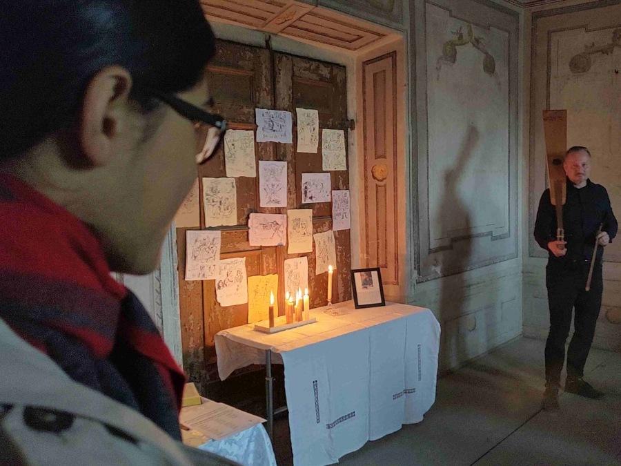 Vernisáž mladého umělce Josefa Jiskry