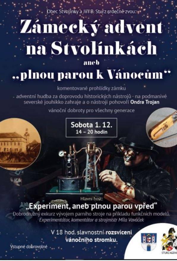 Pozvánka na Zámecký advent ve Stvolínkách (1)