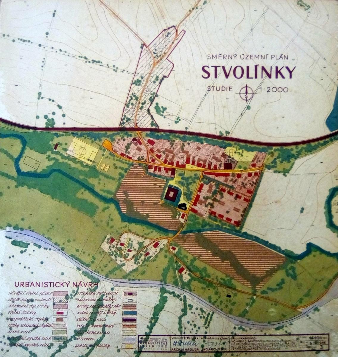 Urbanistická studie rozvoje Stvolínek