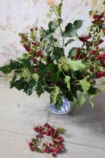 Květinová výzdoba Zámku Stvolínky