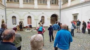 Ukázky středověké výzbroje